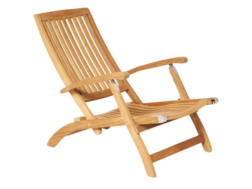 ALEXANDRA - Teak deck chair by Traditional Teak - view 3